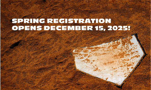 Spring Registration opens December 15, 2025!